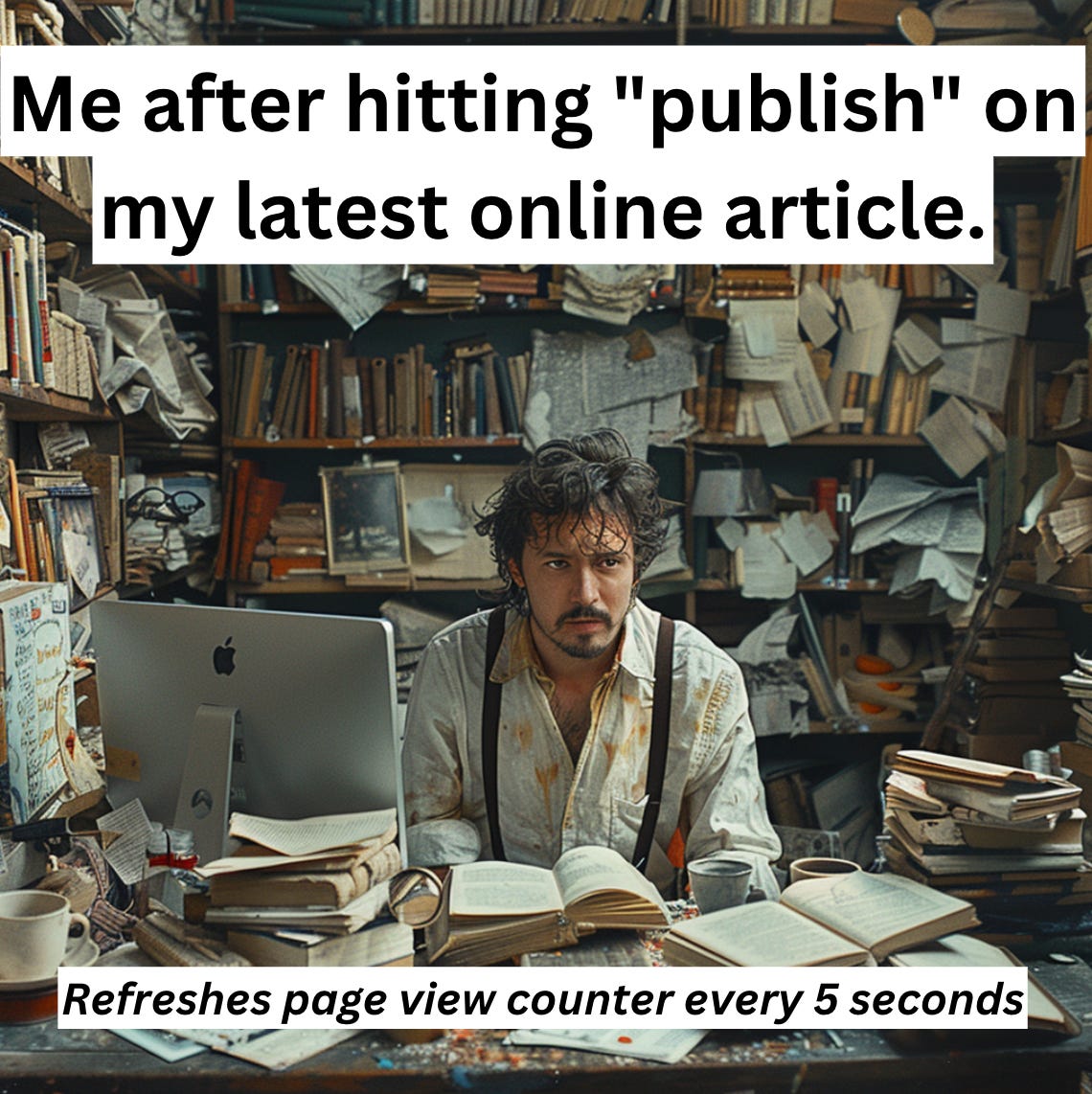 meme for writers writing articles online