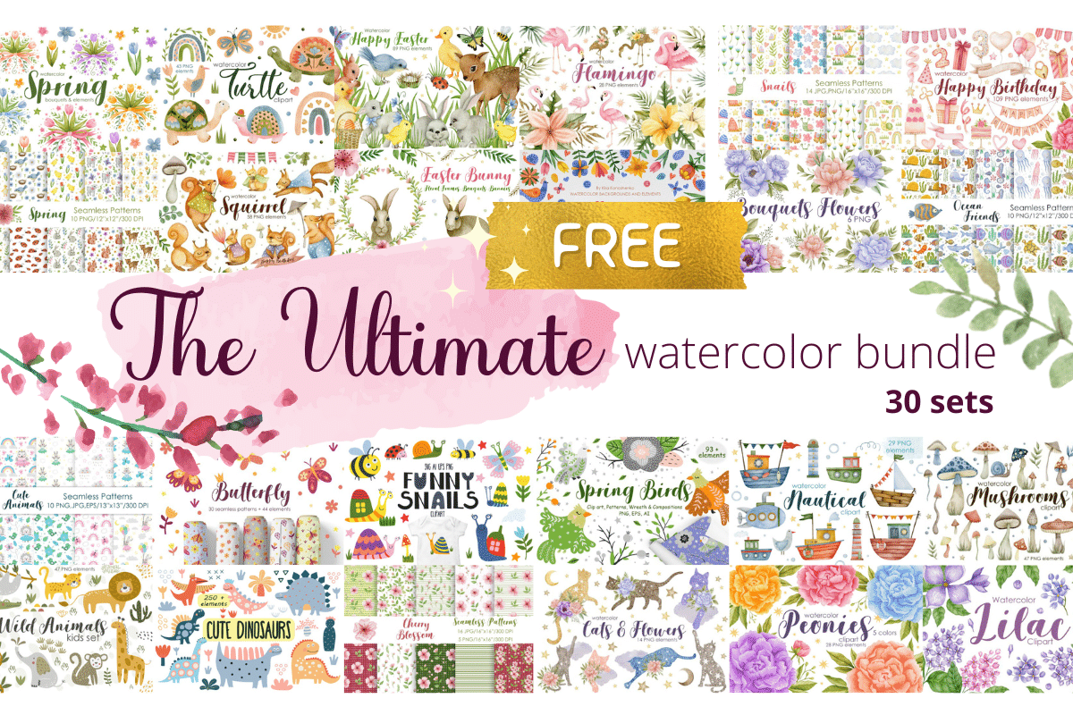 ultimate watercolor bundle