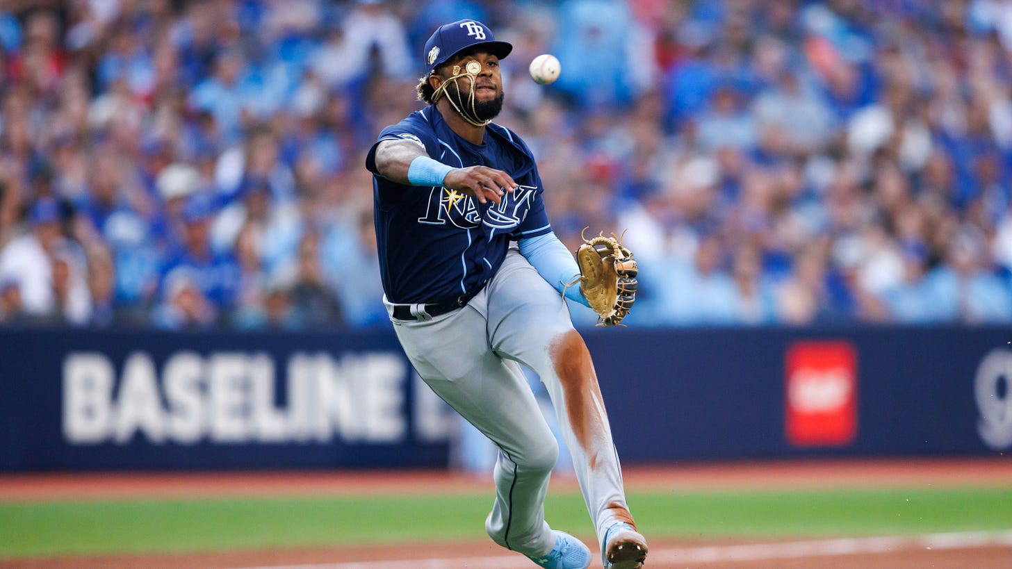 Junior Caminero impressing at Rays camp