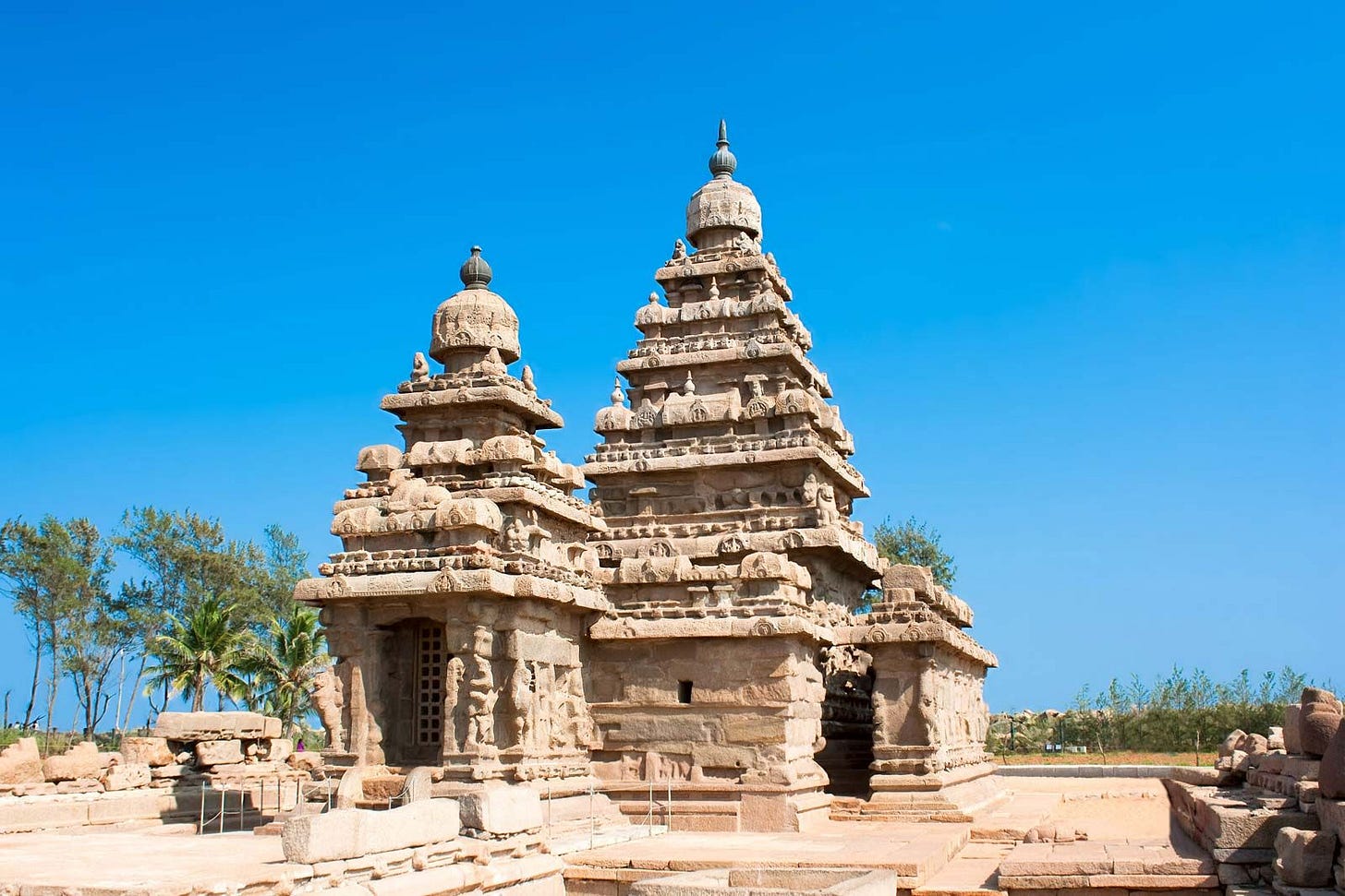 Shore Temple | Dravidian architecture, 7th century, UNESCO | Britannica