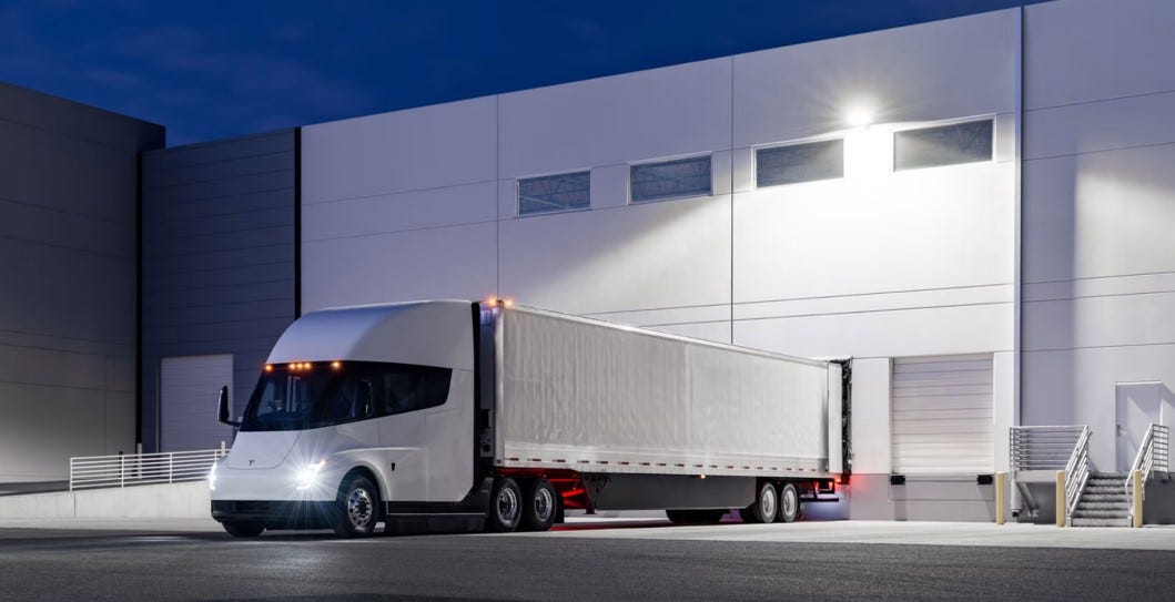 Tesla Semi Truck: futuro sustentável do transporte de carga