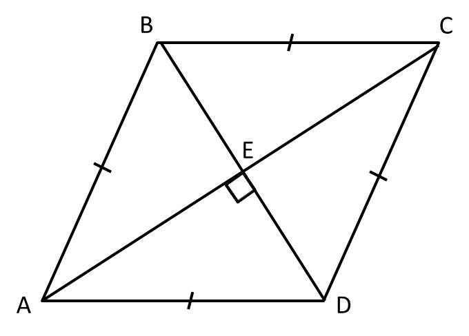 How to find the length of the diagonal of a rhombus ...