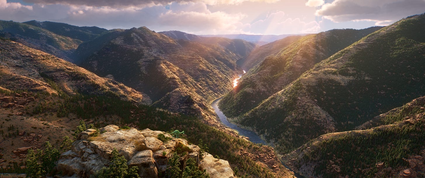 The Dream World Of 'The Good Dinosaur' Is Based On USGS ...