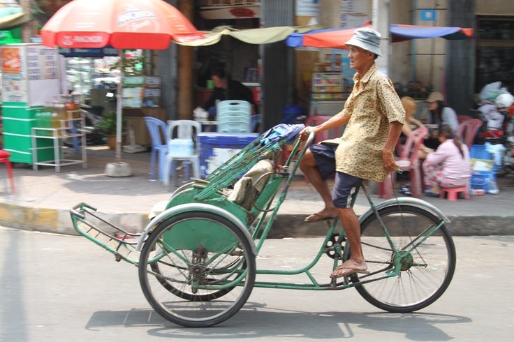 Exploring the back streets of Phnom Penh, Cambodia, by traditional  transportation method - the Cyclo. | Phnom penh, Cambodia, Southeast asia