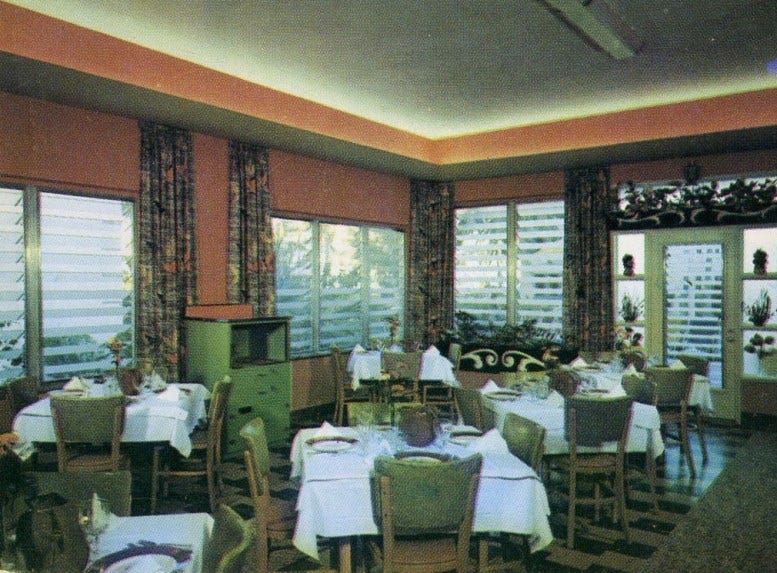 Figure 3: An-Nell Hotel Dining Room in 1950s