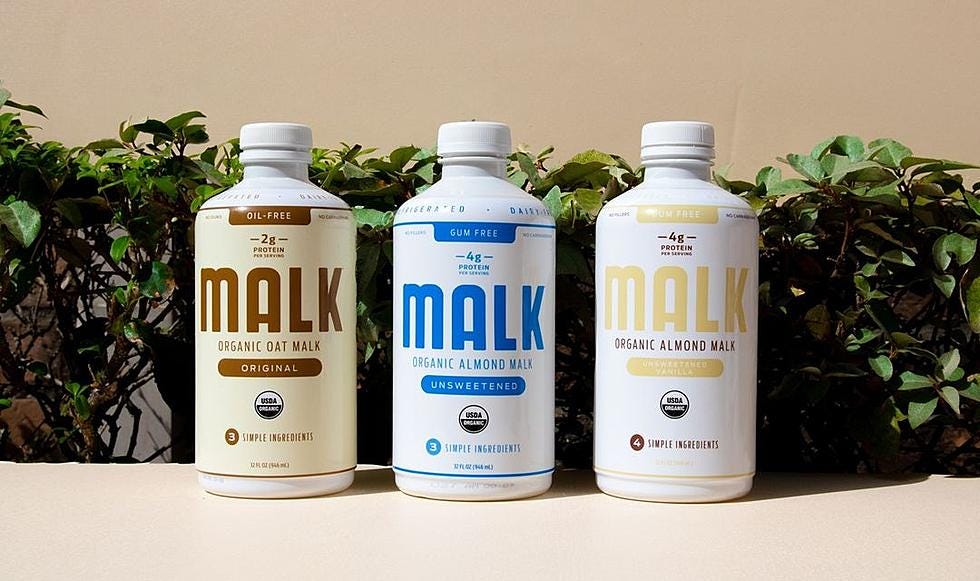 Malk Organics Unsweetened Almond Creamer | Product Review by The Beet