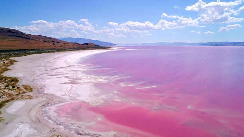 Landscape of the Great Salt lake, Utah image - Free stock photo ...