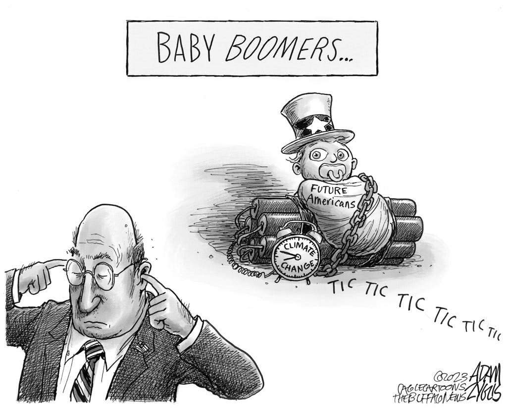 Cartoonist's take: July 23, 2023: Baby boomers – Daily Freeman