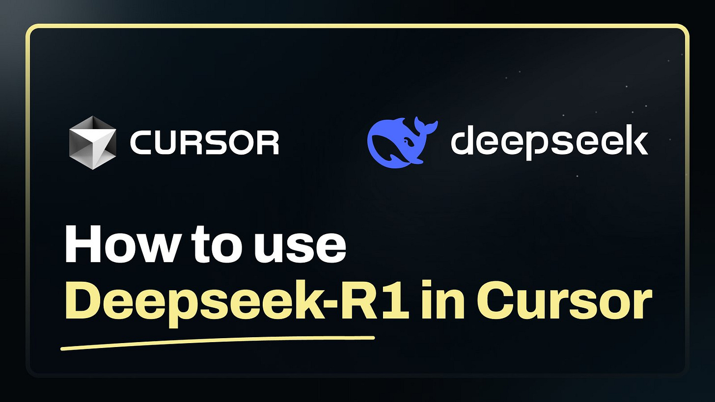 Kevin Kern on X: "How to use cursor with deepseek r1 Thread ...