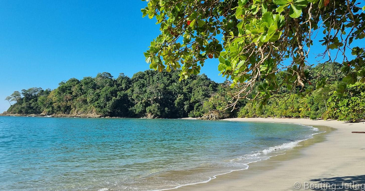 Empty Manuel Antonio Beach, Costa Rica