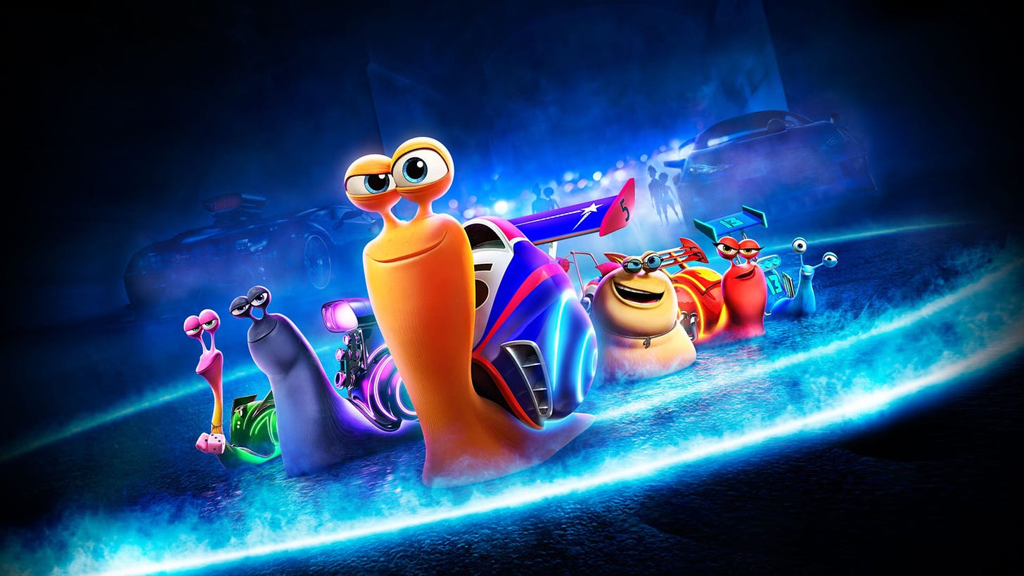 Promotional image for the 2013 Dreamworks animated feature film Turbo