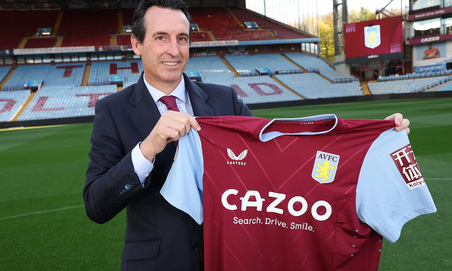 Unai Emery WILL be backed in the January transfer window by Aston Villa |  Daily Mail Online