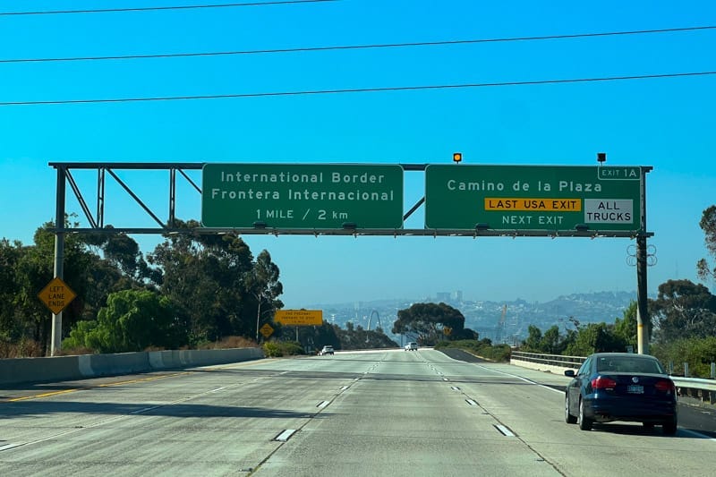 Driving To Mexico From San Diego: Tijuana Border Crossings