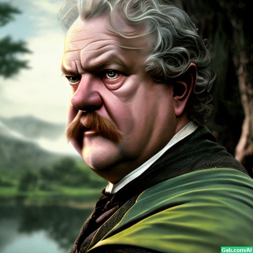 Chesterton in the Lord of the Rings, hyperrealism