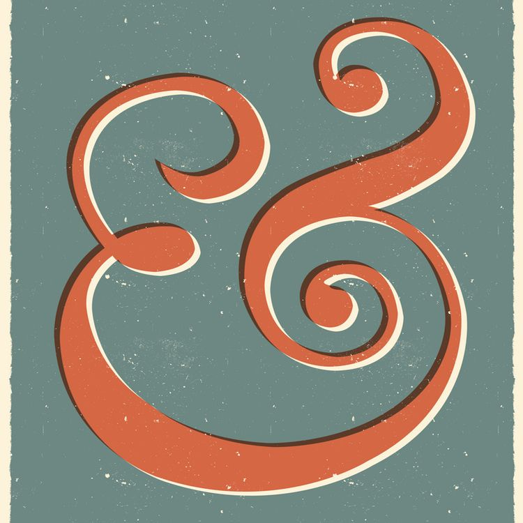 A Collection of Ampersands | Redbubble Blog | Ampersand art, Ampersand art print, Ampersands