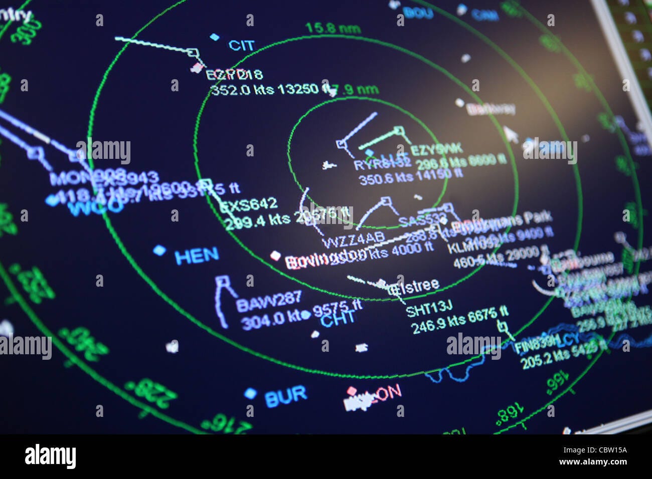 Air traffic control screen hi-res stock photography and ...