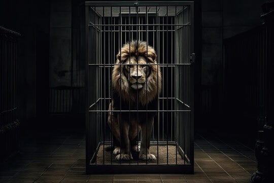 Lion In Cage Images – Browse 4,091 Stock Photos, Vectors, and Video | Adobe  Stock