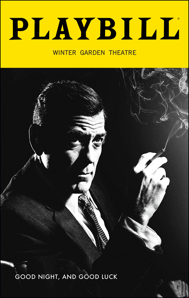 Good Night, and Good Luck (Broadway, Winter Garden Theatre, 2025) | Playbill