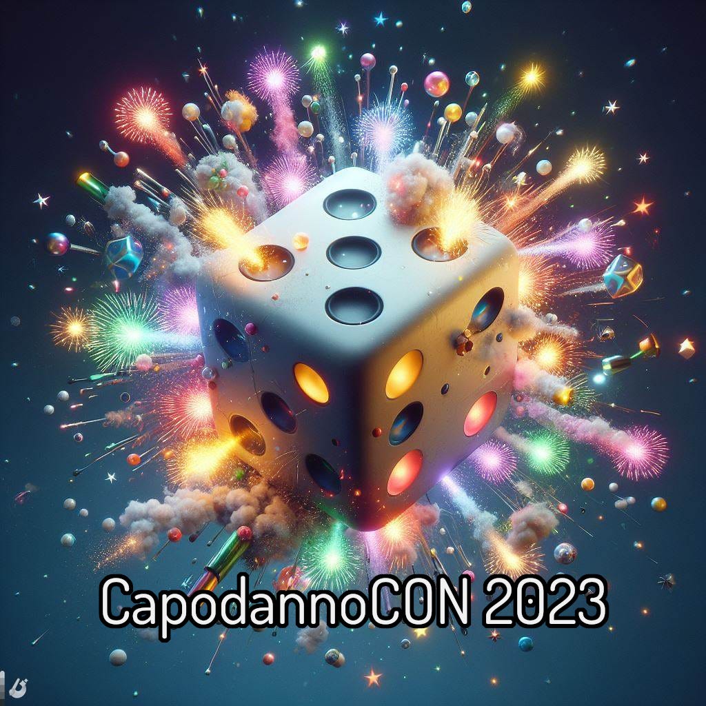 Locandina di CapodannoCon 2023/2024.