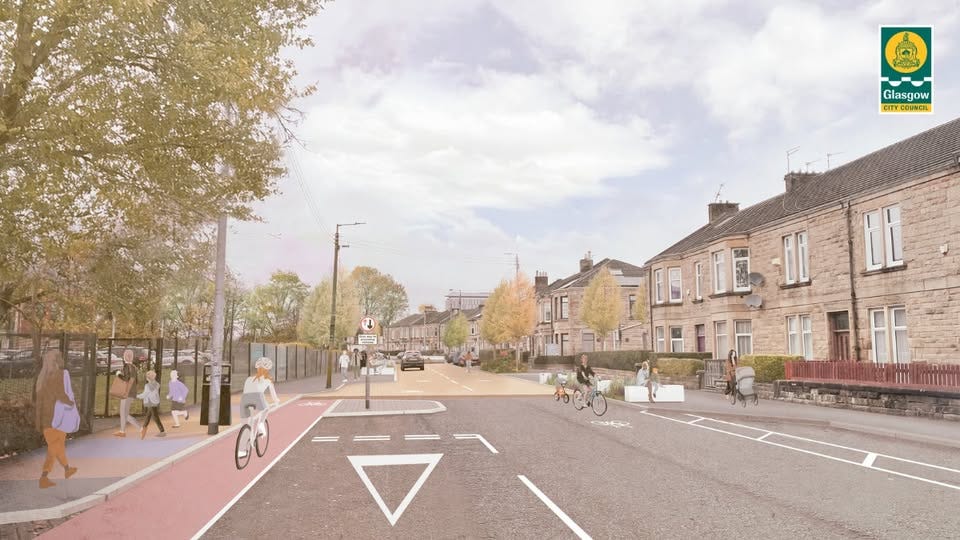May be an image of ‎11 people, road and ‎text that says '‎ורייול ម្0 Glasgow CITY CITYCOUNCIL UNCIL DOUNCIL TIIL Ii LI FERLAF‎'‎‎