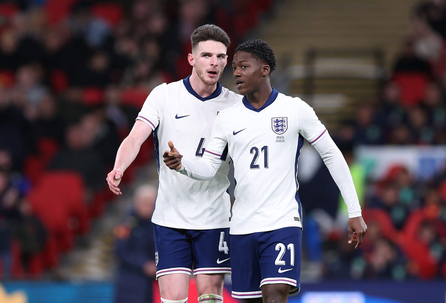 Declan Rice admits his friends keep asking him about Manchester United's  Kobbie Mainoo