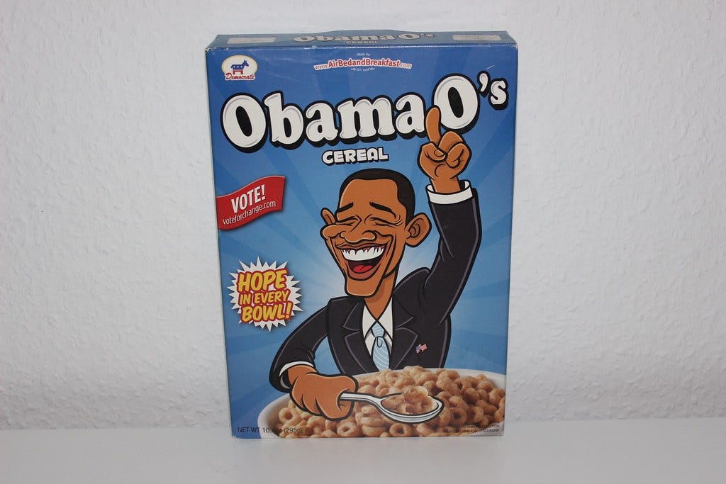 Obama O's | The original limited edition cereal boxes from t… | Flickr