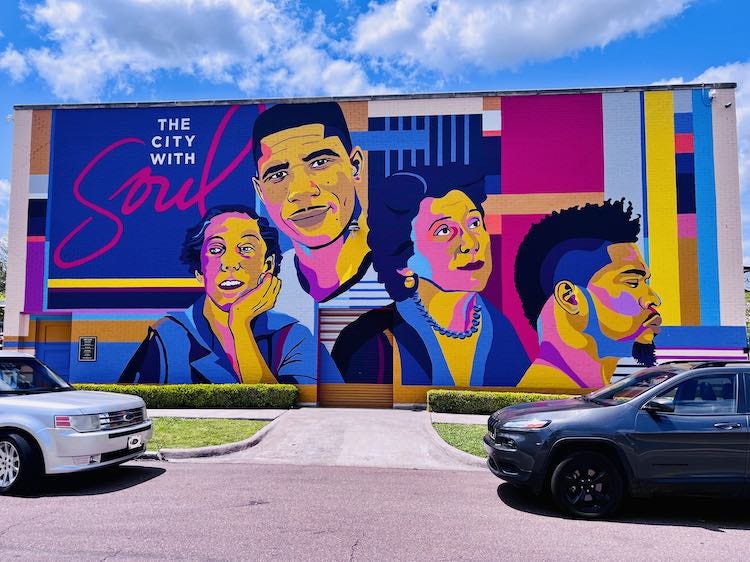 Jackson Mississippi wall mural