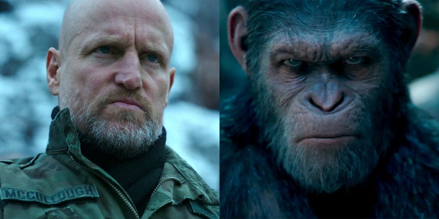 Woody Harrelson Regrets Something About War For The Planet Of The Apes