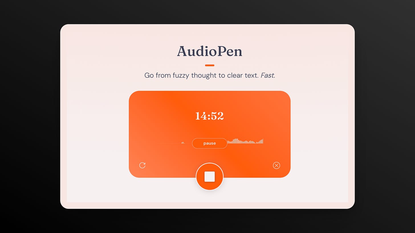 AudioPen AI