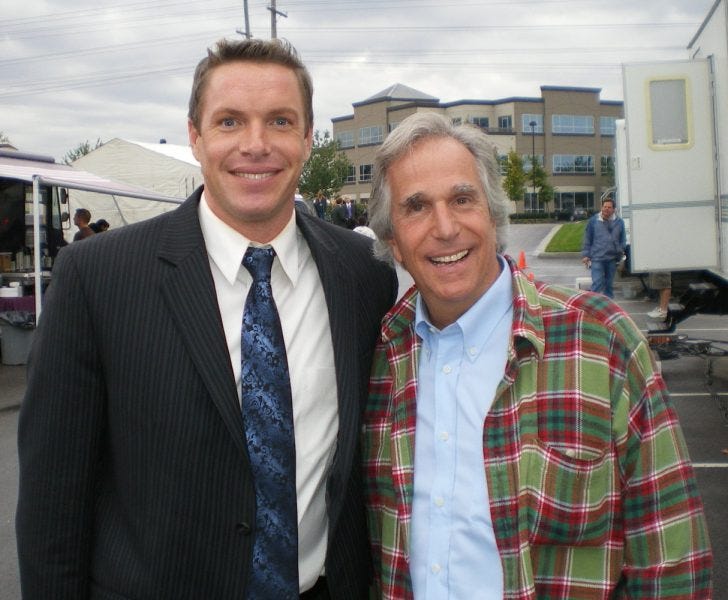 woody jeffreys with henry winkler movie tv tech geeks interview