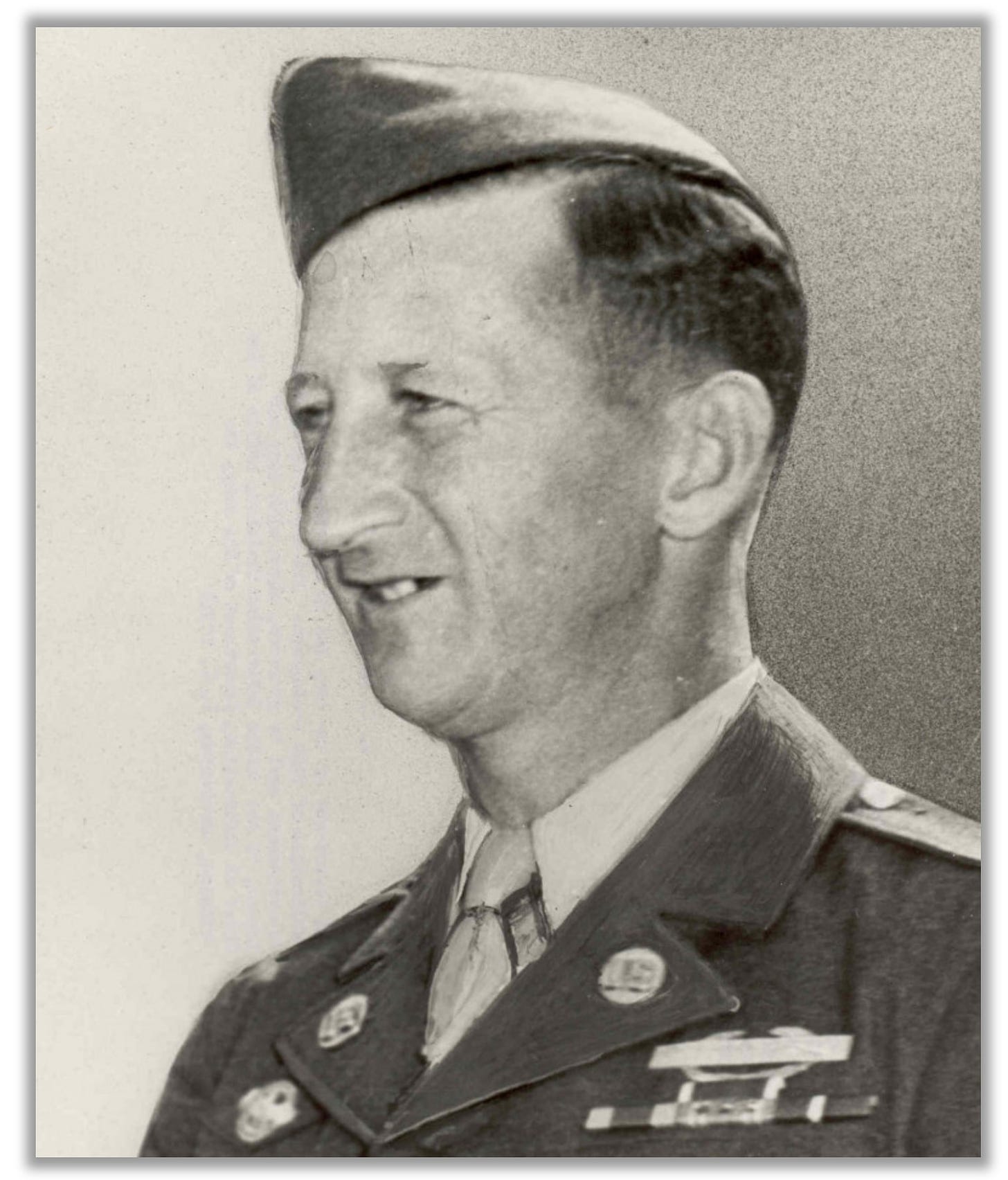 Headshot of Kerstetter, in uniform