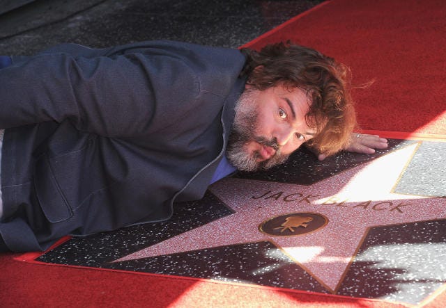 Jack Black uses Hollywood Walk of Fame speech to rip Donald Trump
