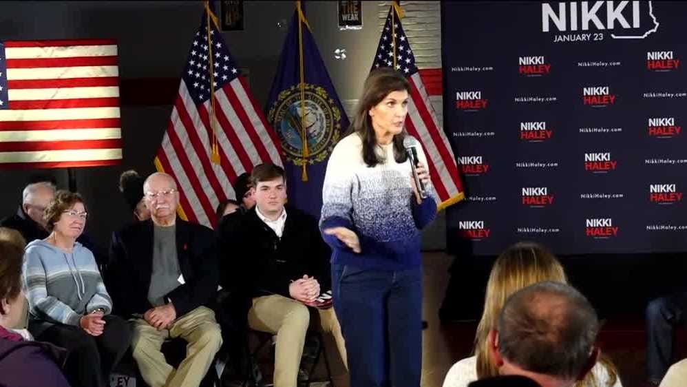 Nikki Haley declines to say slavery led to Civil War during town hall in  Berlin
