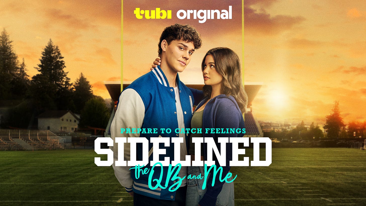 TUBI ORIGINAL MOVIE “SIDELINED: THE QB & ME” SCORES NO. 1 SPOT ON TUBI IN  THE US & CANADA - TubiTV Corporate