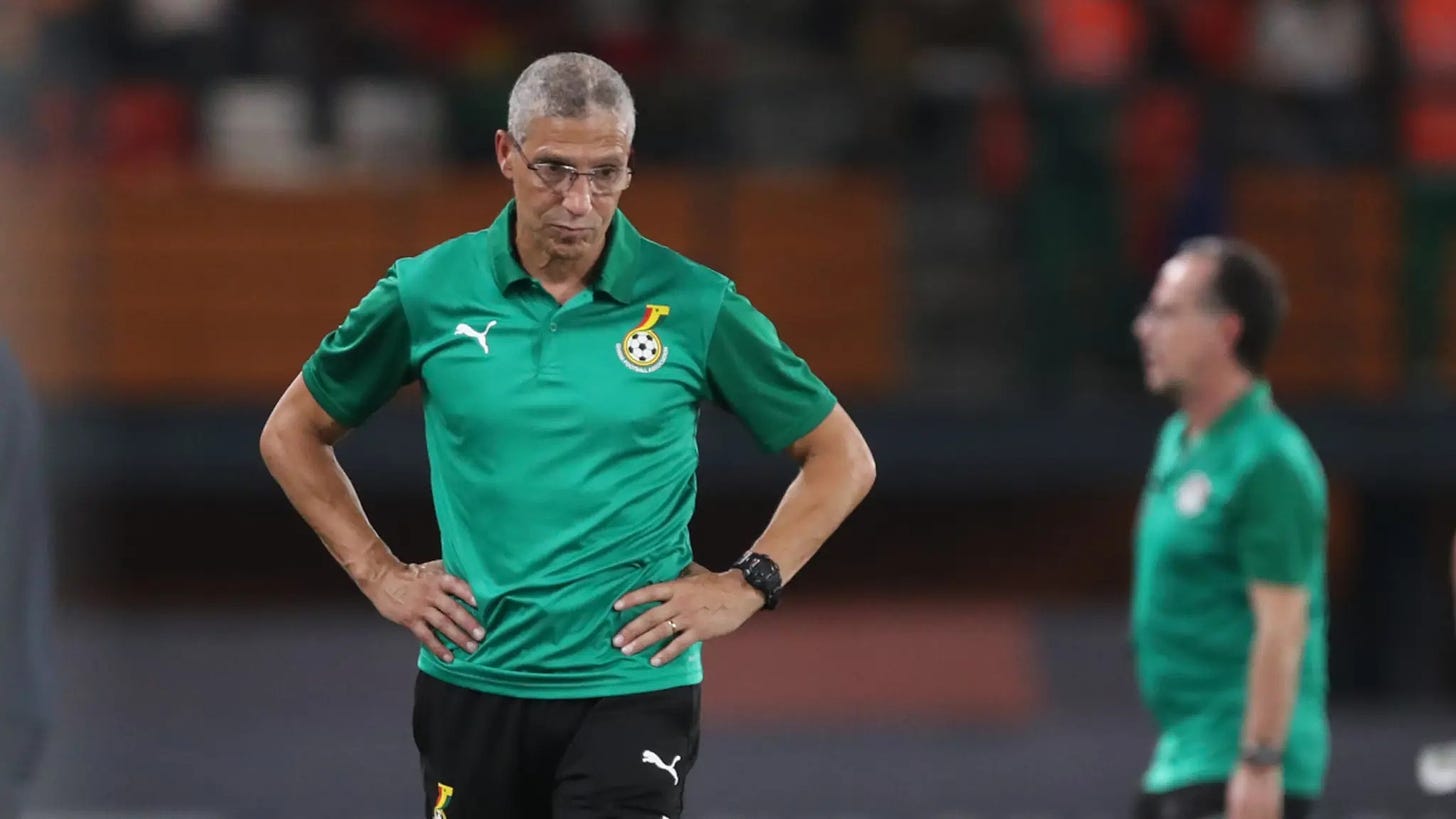 Ghana sack coach Hughton after elimination from AFCON | SYMFONI NEWS