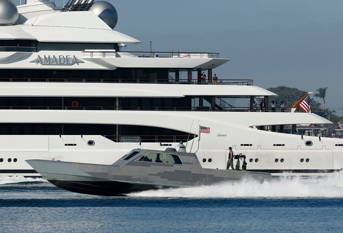 Russian Oligarchs' Seized Yachts Are Costing Tax Payers Millions - Bloomberg
