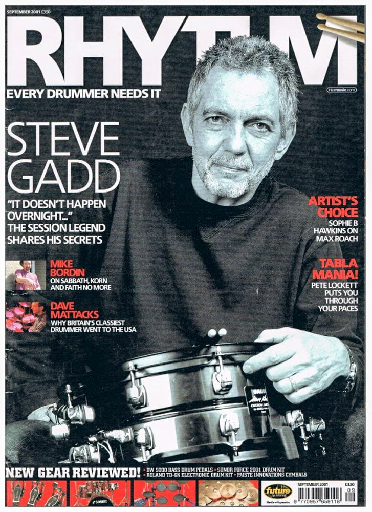 Steve Gadd - TALKING DRUMS