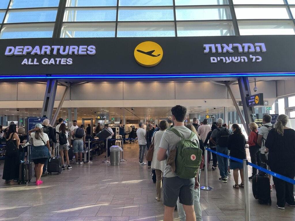 Couple abandons baby without ticket at Ben Gurion Airport check-in desk