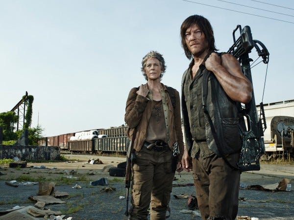 walking dead carol daryl together again in consumed 2014