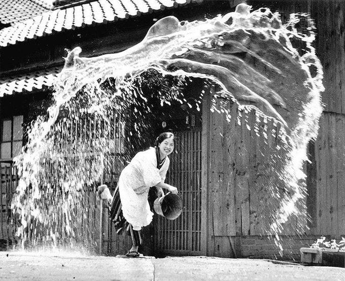 Magic of Water, Koji Takashima - Japan, 1951