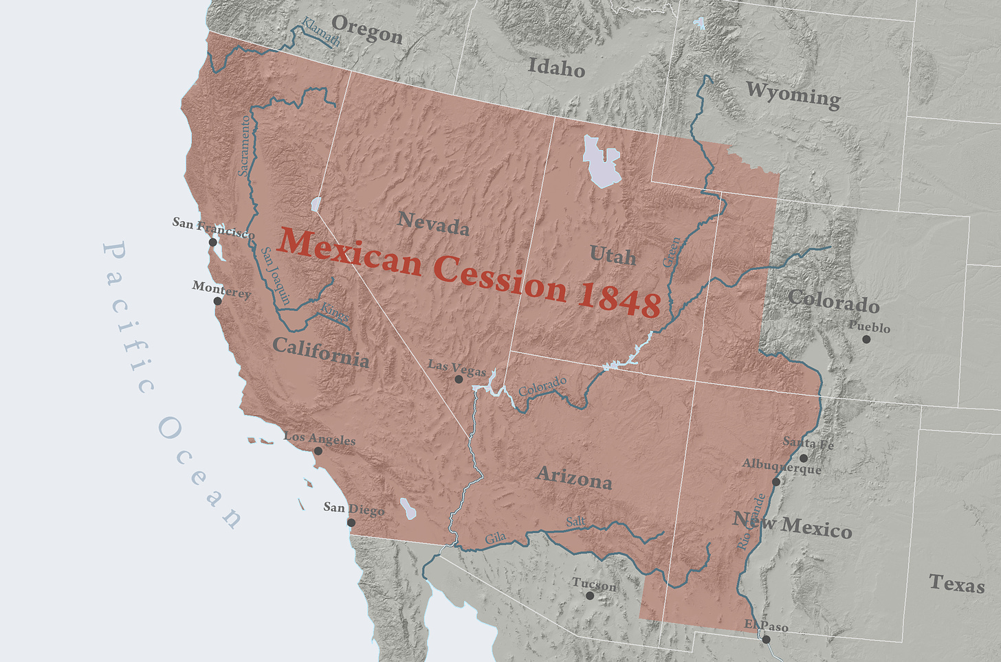Mexican Cession - Wikipedia