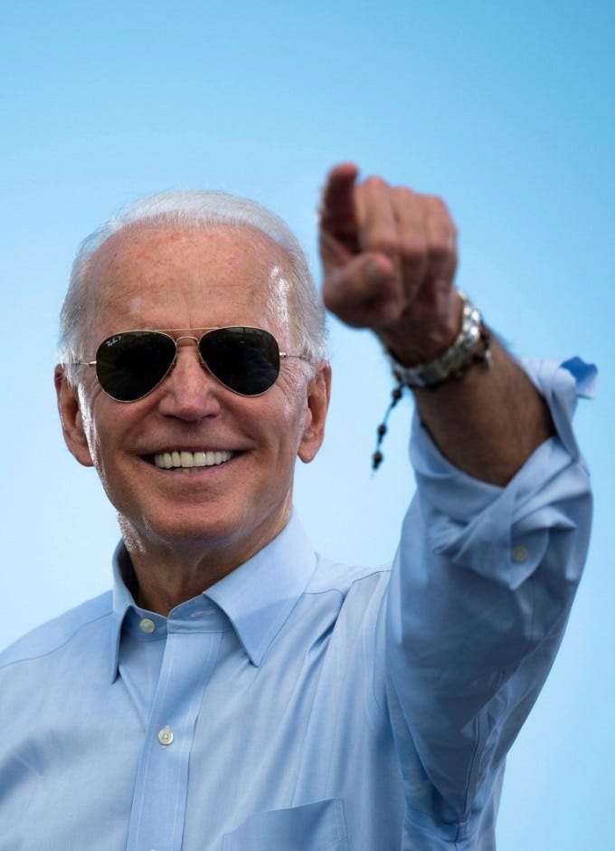 An ode to Joe Biden's Aviator sunglasses - Vogue Australia