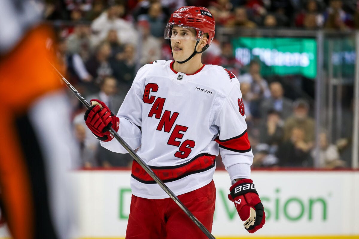 Martin Necas Carolina Hurricanes