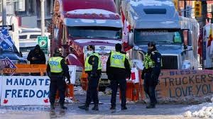 Canada truckers protest: Trudeau ...