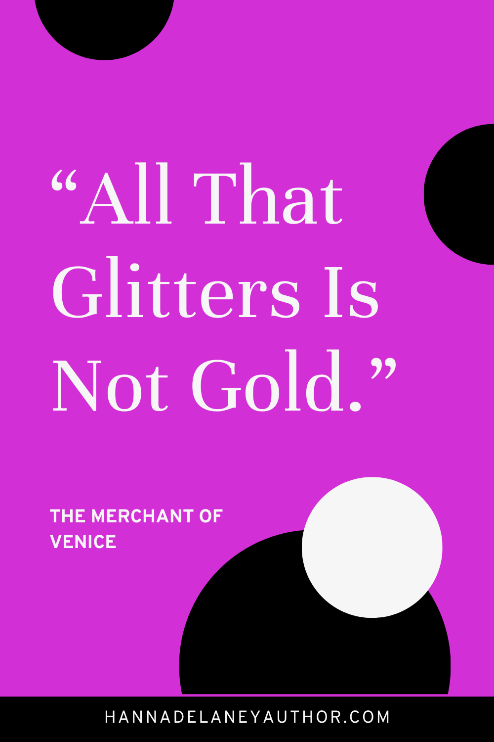 all that glitters is not gold. 