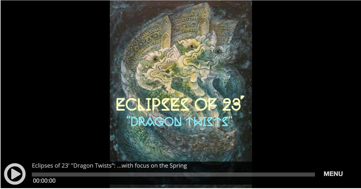 Eclipses of 23' "Dragon Twists"