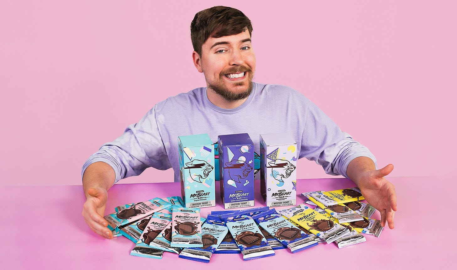 MrBeast's New Dairy-Free Chocolate Bars Come with a $1 Million Willy Wonka  Twist | VegNews