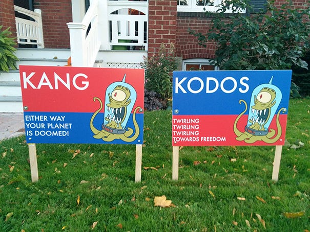 33 Funny Voting Signs Express What People Really Think About These  Elections | Bored Panda