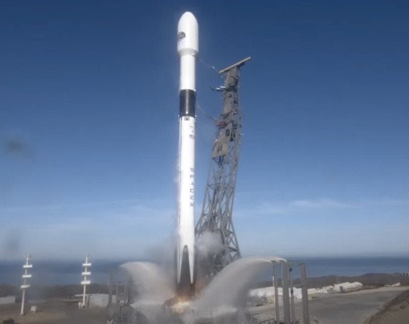 SpaceX will launch the Sentinel-6B satellite in 2025. This image depicts the SpaceX Launch of Sentinel-6 in 2020.