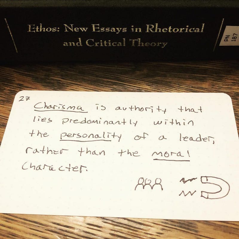 Photo of author's own note.